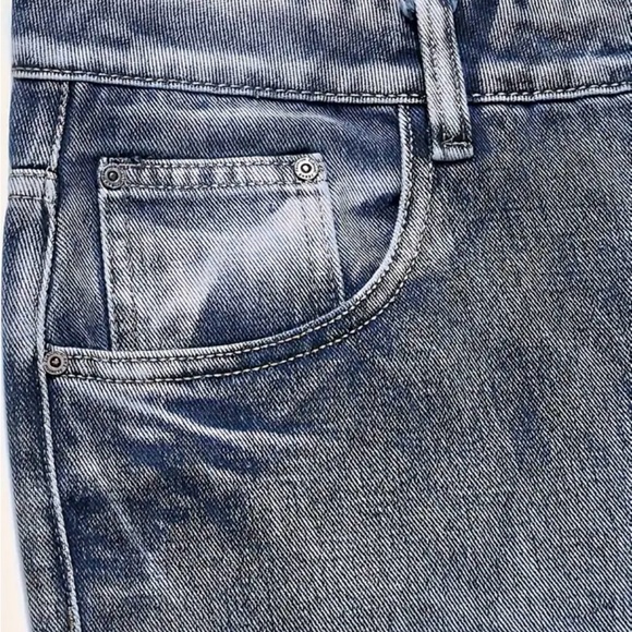 NEW Men’s Distressed Vintage Retro Stretch Skinny Jeans - Picture 5 of 5